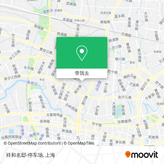祥和名邸-停车场地图