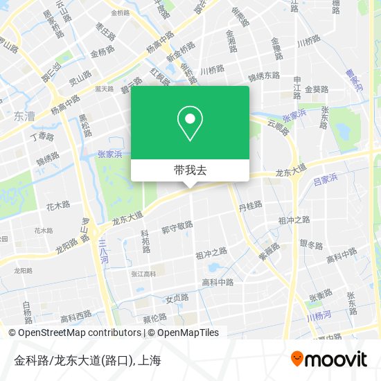 金科路/龙东大道(路口)地图