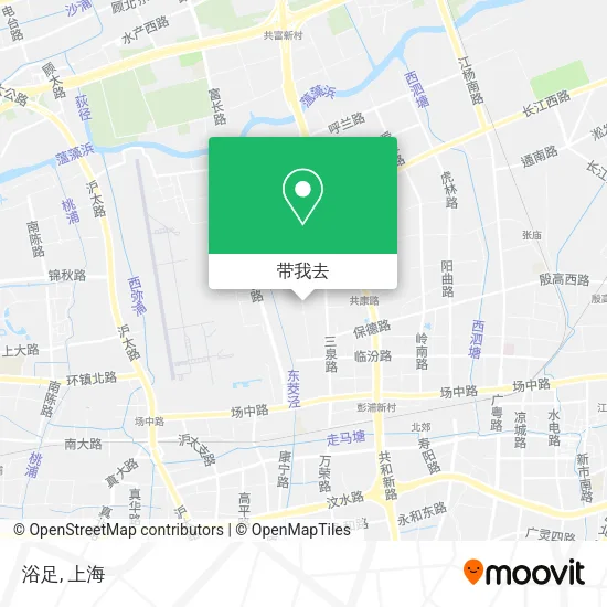 浴足地图