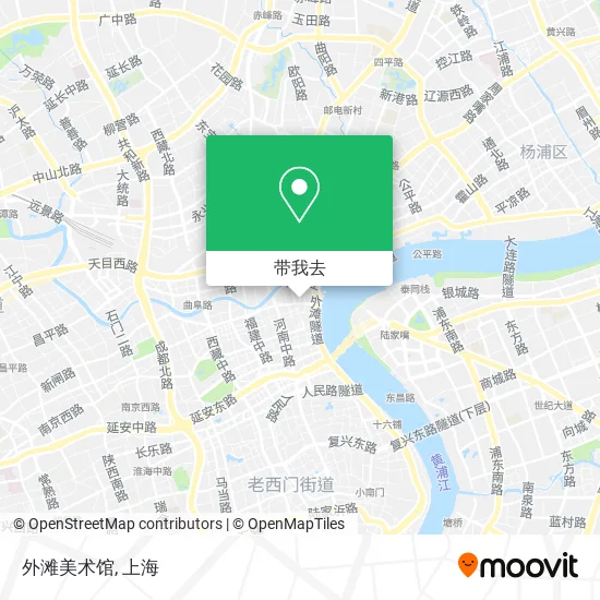 外滩美术馆地图