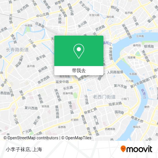 小李子袜店地图