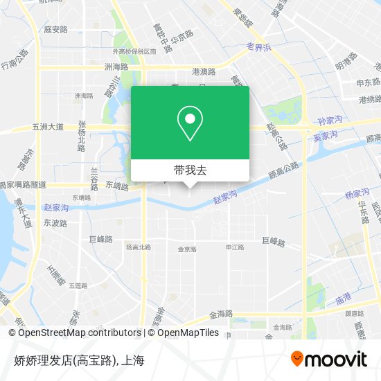 娇娇理发店(高宝路)地图