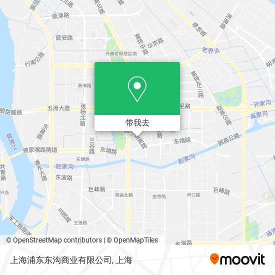 上海浦东东沟商业有限公司地图