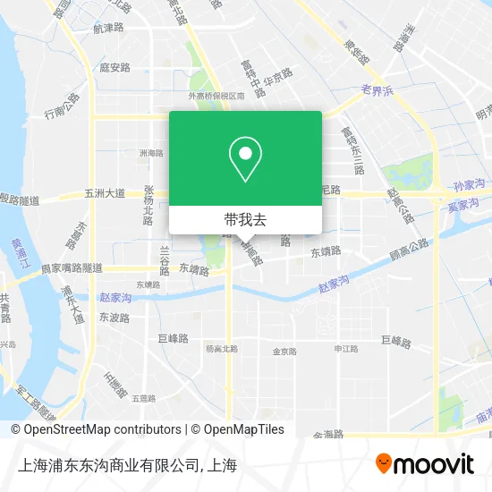 上海浦东东沟商业有限公司地图