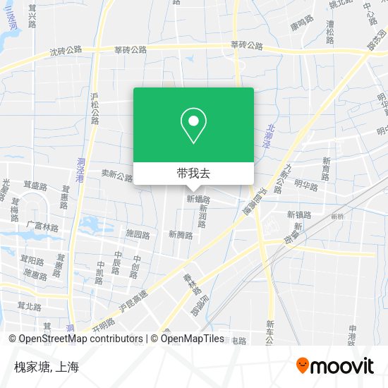 槐家塘地图