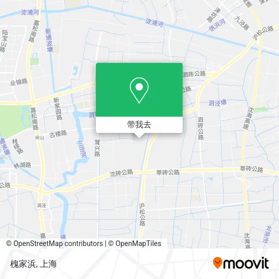 槐家浜地图