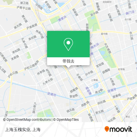 上海玉槐实业地图