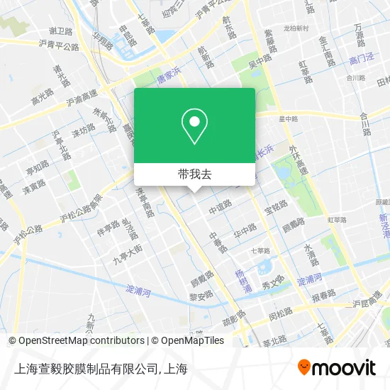 上海萱毅胶膜制品有限公司地图