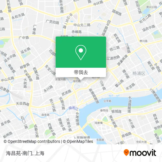 海昌苑-南门地图