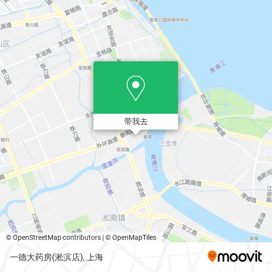 一德大药房(淞滨店)地图