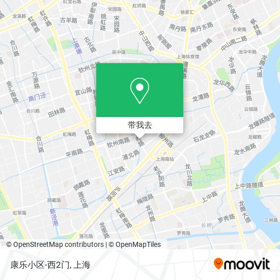 康乐小区-西2门地图