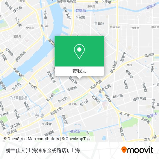 娇兰佳人(上海浦东金杨路店)地图