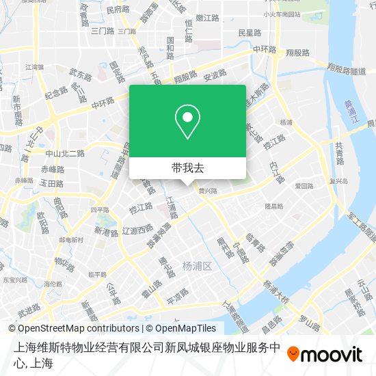 上海维斯特物业经营有限公司新凤城银座物业服务中心地图