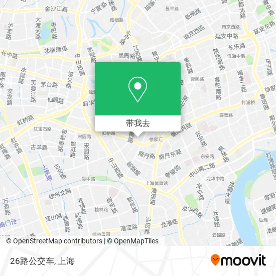 26路公交车地图