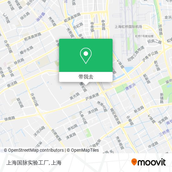 上海国脉实验工厂地图