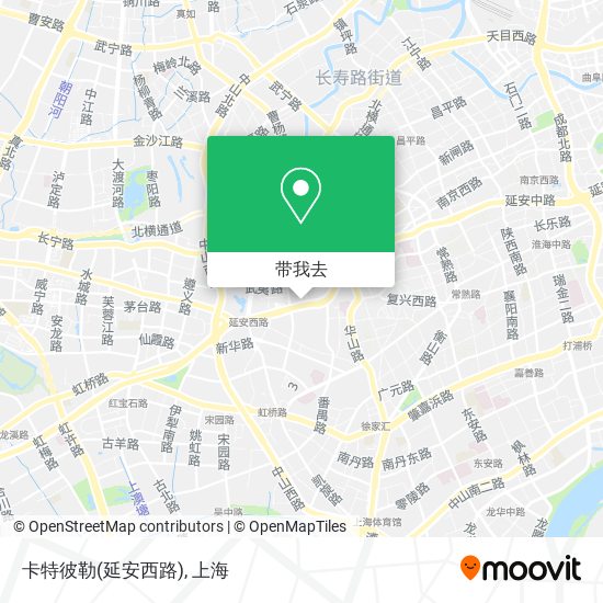 卡特彼勒(延安西路)地图