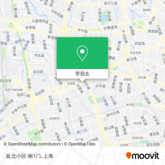 延北小区-南1门地图