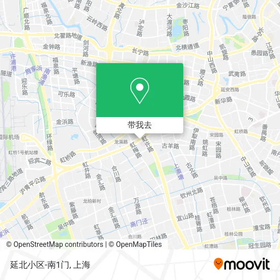 延北小区-南1门地图