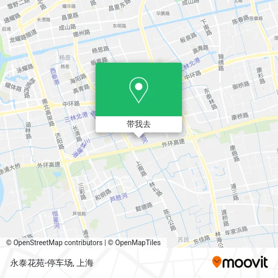永泰花苑-停车场地图