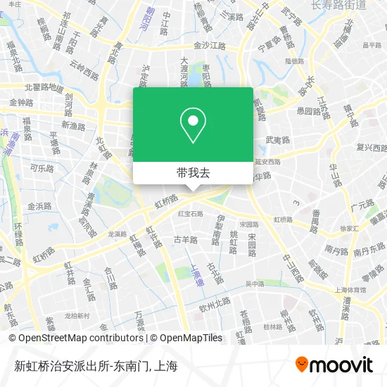 新虹桥治安派出所-东南门地图