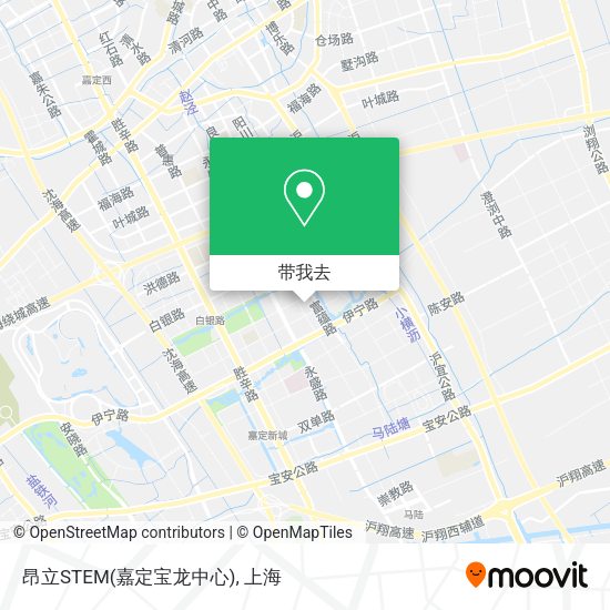 昂立STEM(嘉定宝龙中心)地图
