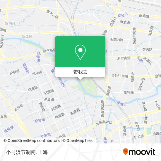 小封浜节制闸地图