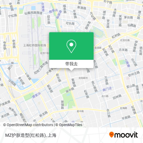 MZ护肤造型(红松路)地图