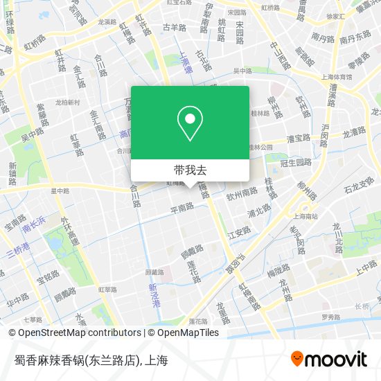 蜀香麻辣香锅(东兰路店)地图