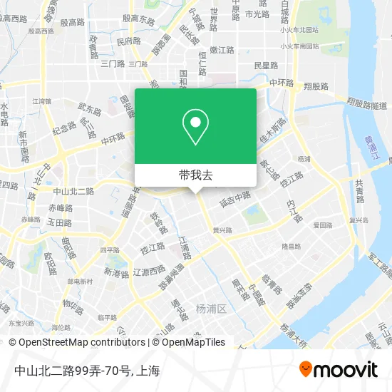 中山北二路99弄-70号地图