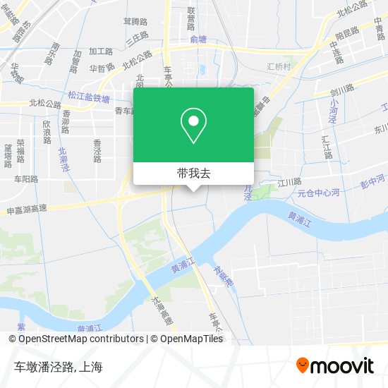 车墩潘泾路地图