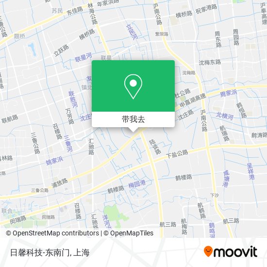 日馨科技-东南门地图
