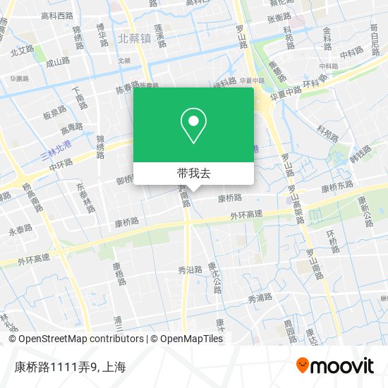 康桥路1111弄9地图