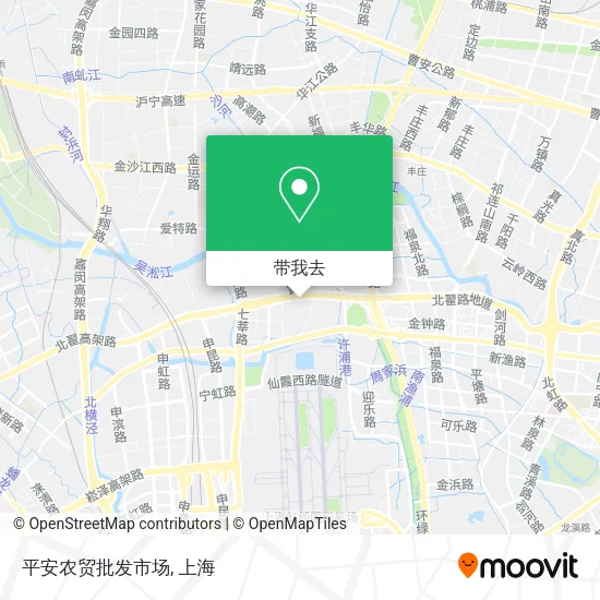 平安农贸批发市场地图