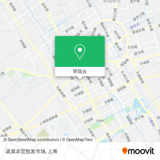 蔬菜农贸批发市场地图