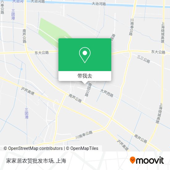 家家居农贸批发市场地图