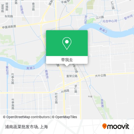 浦南蔬菜批发市场地图