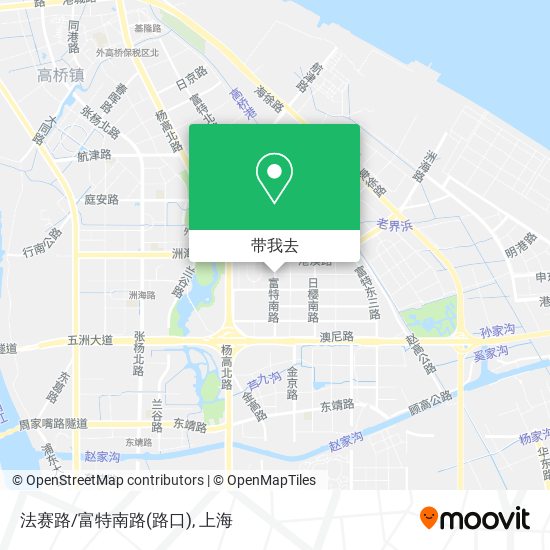 法赛路/富特南路(路口)地图
