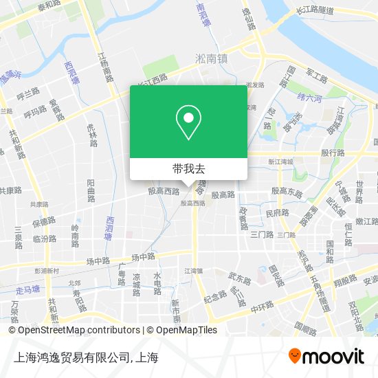 上海鸿逸贸易有限公司地图