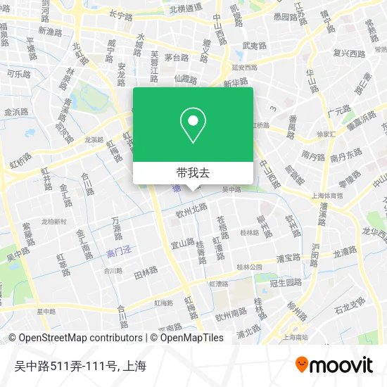 吴中路511弄-111号地图