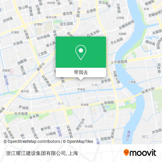 浙江耀江建设集团有限公司地图