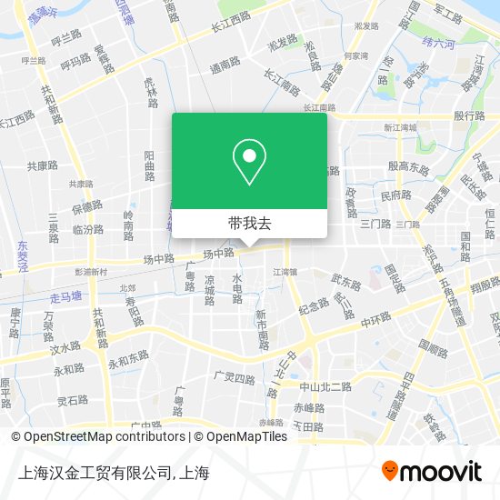 上海汉金工贸有限公司地图