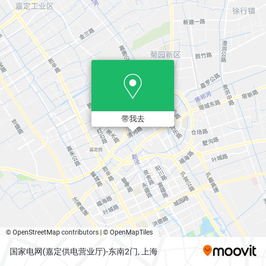 国家电网(嘉定供电营业厅)-东南2门地图
