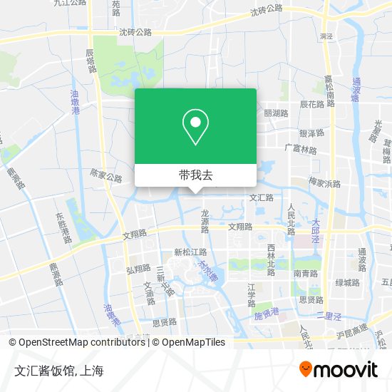 文汇酱饭馆地图
