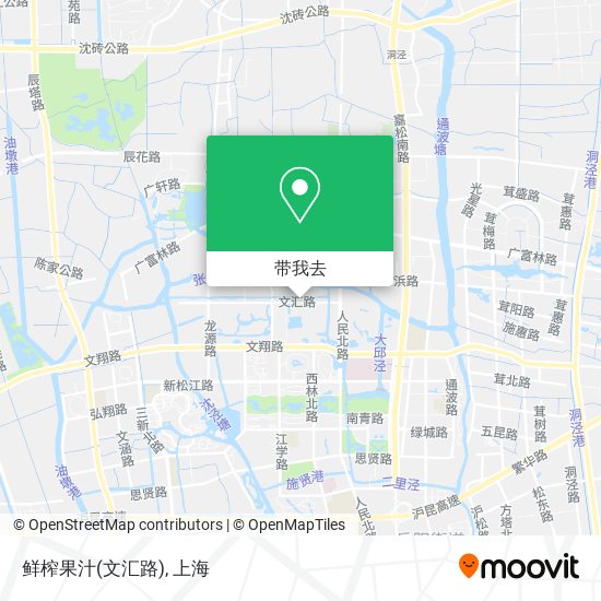 鲜榨果汁(文汇路)地图