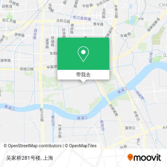 吴家桥281号楼地图