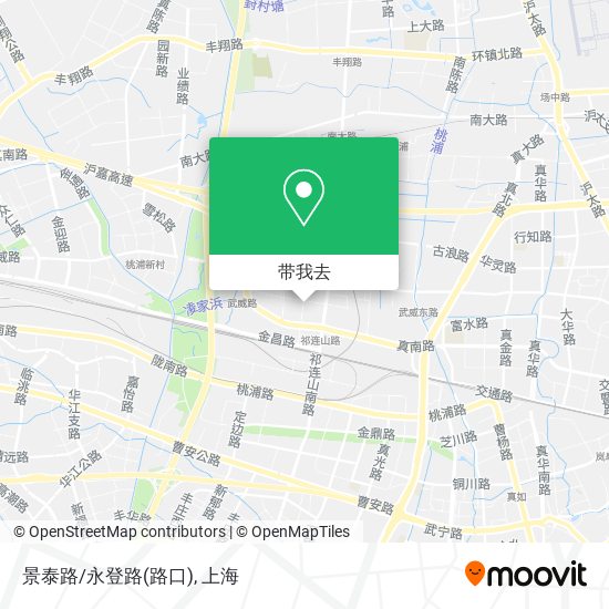 景泰路/永登路(路口)地图