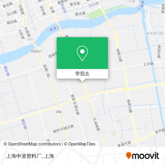上海申港塑料厂地图