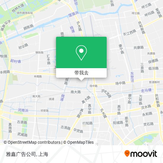 雅鑫广告公司地图