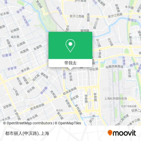都市丽人(申滨路)地图