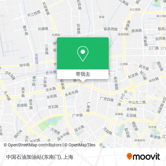 中国石油加油站(东南门)地图